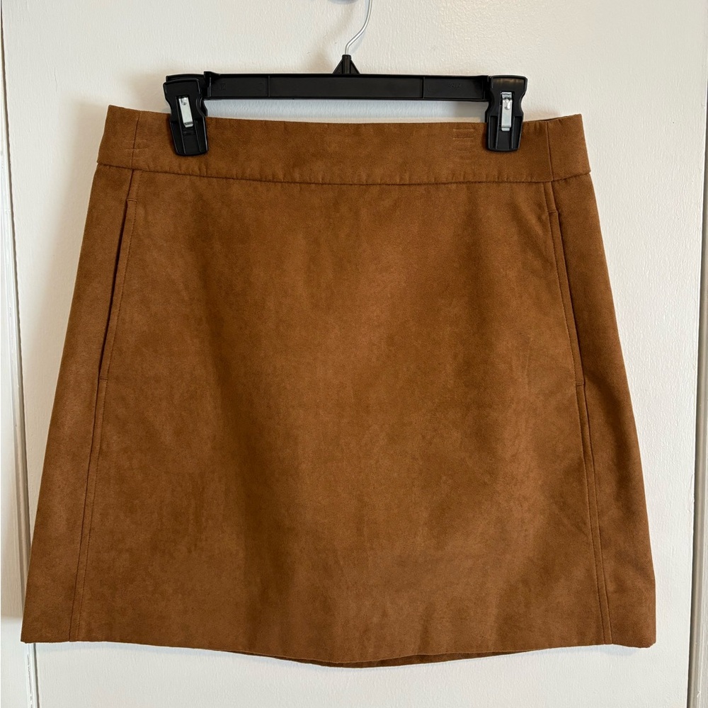 J Crew Factory women’s size 10 brown skirt with pockets